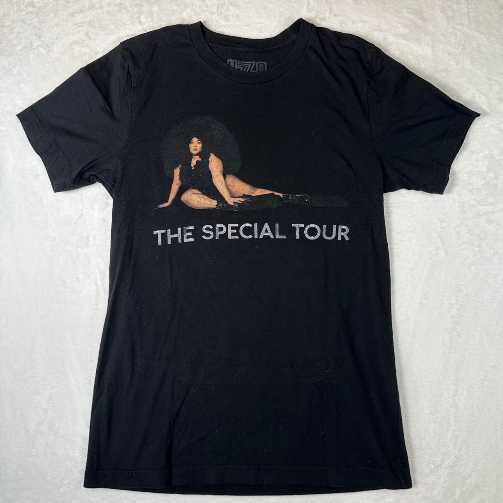 Lizzo The Special Tour Fall 2022 Concert T-Shirt Black Medium Graphic Tee